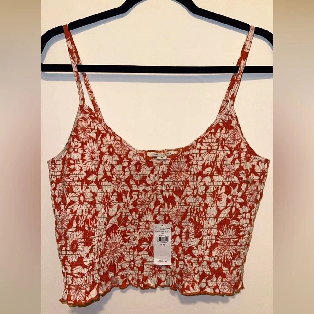 New With Tags American Eagle Crop Top XL - Picture 1 of 8